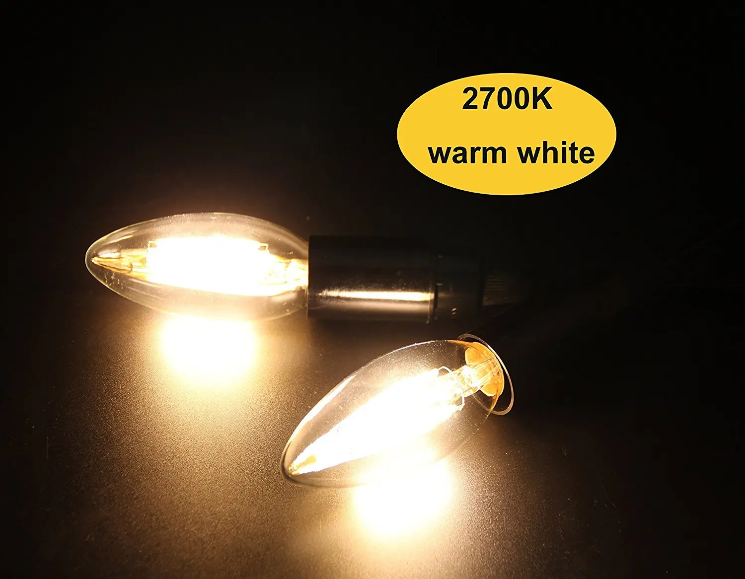 Decorative vintage bulb 4w E14 C35 vanity lighting led bulb lights