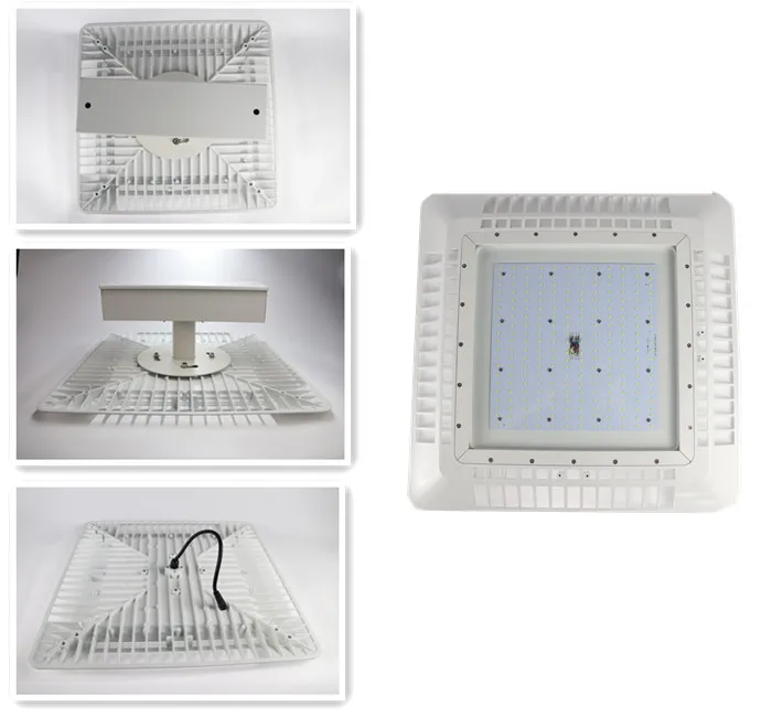 75w 100w 150w 200w Parking Garage Fixture Surface Mount Gas Station LED Canopy Light