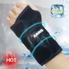 Custom reusable compression hot cold therapy wrist ice gel pack wrap strap bracer for hand