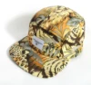 Embroidery custom baseball caps fashion leopard dad hats wholesale hip pop 5 panel sports cap