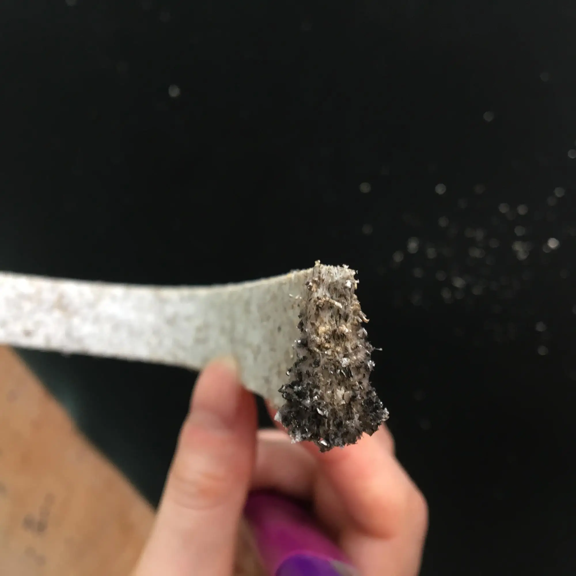 Fireproof intumescent fire retardant graphite based fire door strip Heat insulation