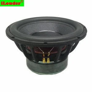 15 inch 500W 8 ohm fiberglass big bass subwoofer speakers  bass horn Woofer Speakers