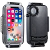 New Arrival PULUZ 40m/130ft Waterproof Diving Housing Photo Video Taking Underwater Cover Case for iPhone X / XS(Black)