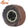 10''X2'' grit 120 grit 180 grit 240 flap wheel with J wt cloth for wood sanding