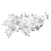 Promotion Stock Sample Handling Handmade Party Girls Hair Comb Tiara Dancing Hair Jewellery Cheap Bridal Tiara