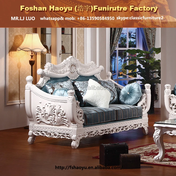 White Wooden Antique Classic Sofa Set,Arab Style Royal Sofa Buy Arab