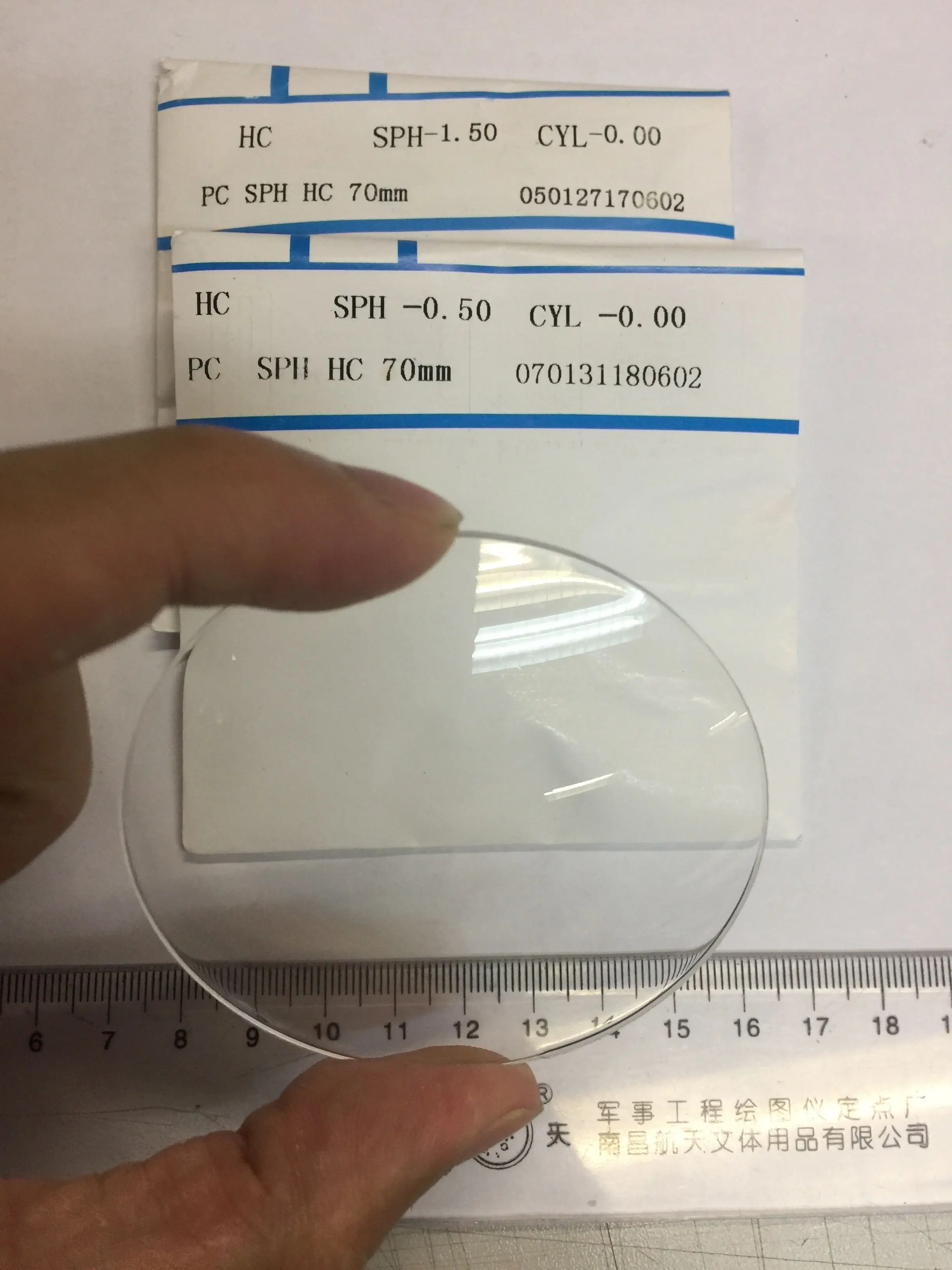 Best Selling Index 1.591 Polycarbonate Optical Blank Lenses