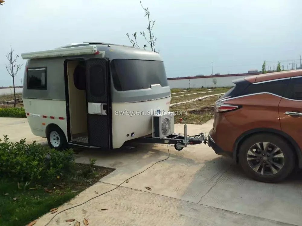 
2018 Latest edition mini travel towable RV caravan and camper trailer for sale 