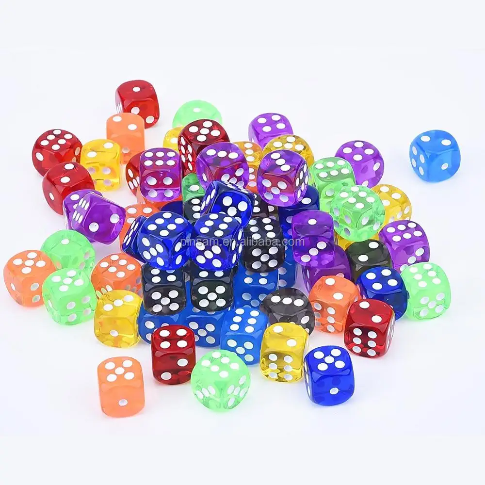 Manufacturer Polyhedral Dice Colorful Diagnostic Dice For Board Game