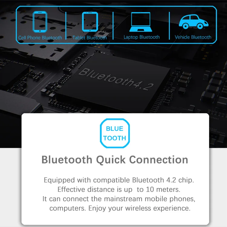 2020 Newest High Quality Waterproof Blue tooth Speaker Wireless Portable For Bluetooth Speaker 6000 mAh Power Bank - ANKUX.COM