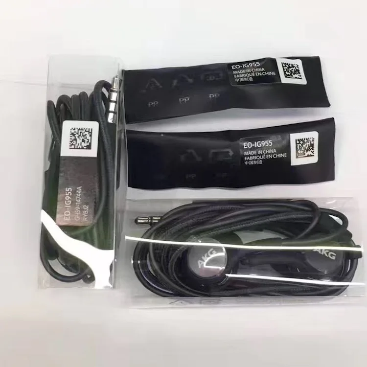 

earphones headphones for samsung S8 black color EG-IG955