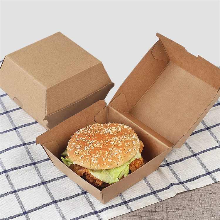 一次性瓦楞纸板汉堡盒