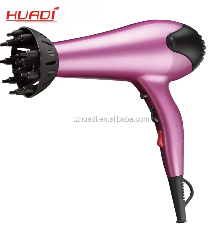2200w Electric Hair Dryer With Concentrator And Diffuser,Huadi High Quality Salon Hair Dryer