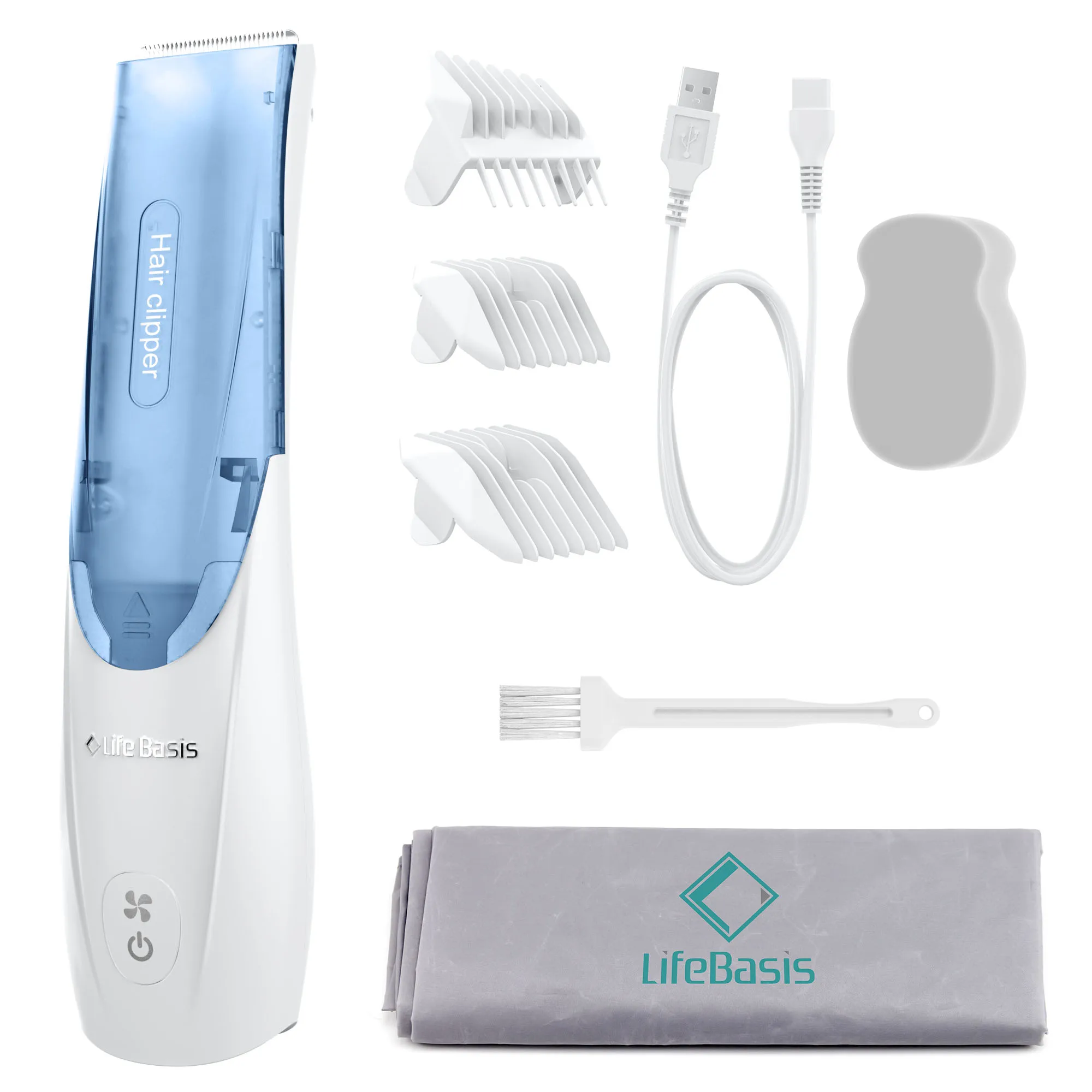 
Wholesale electric lithium battery vacuum baby hair clipper