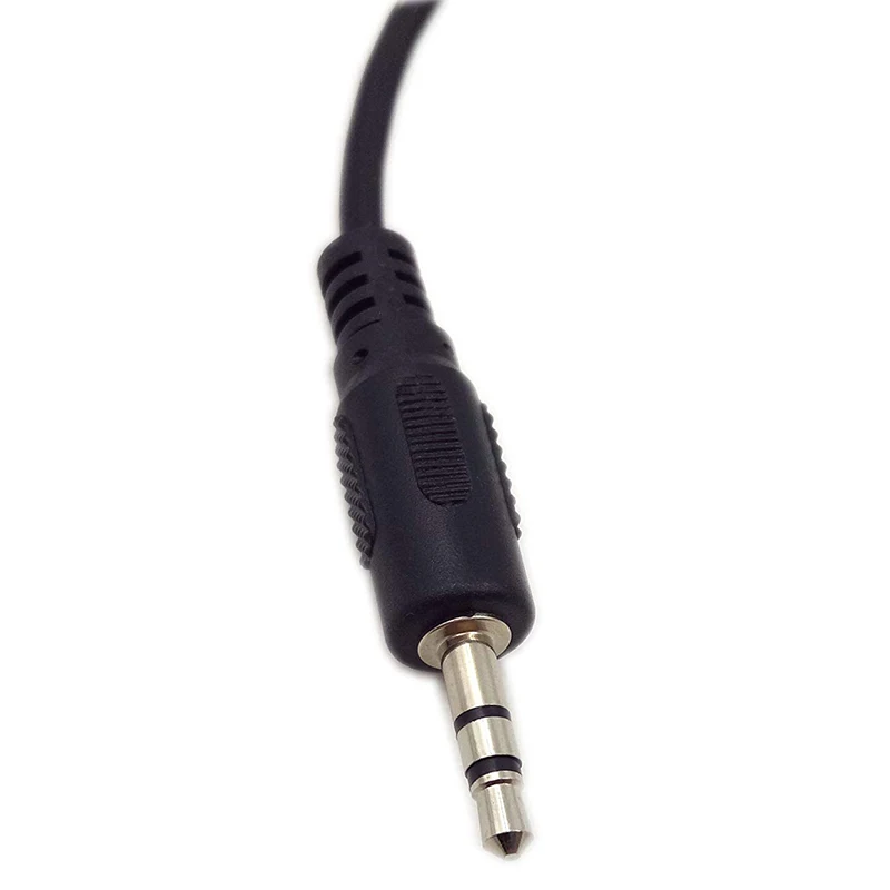 0.6m 3 Pole Stereo Dc Plug Audio To Rs232 3.5mm Audio Jack Serial Cable