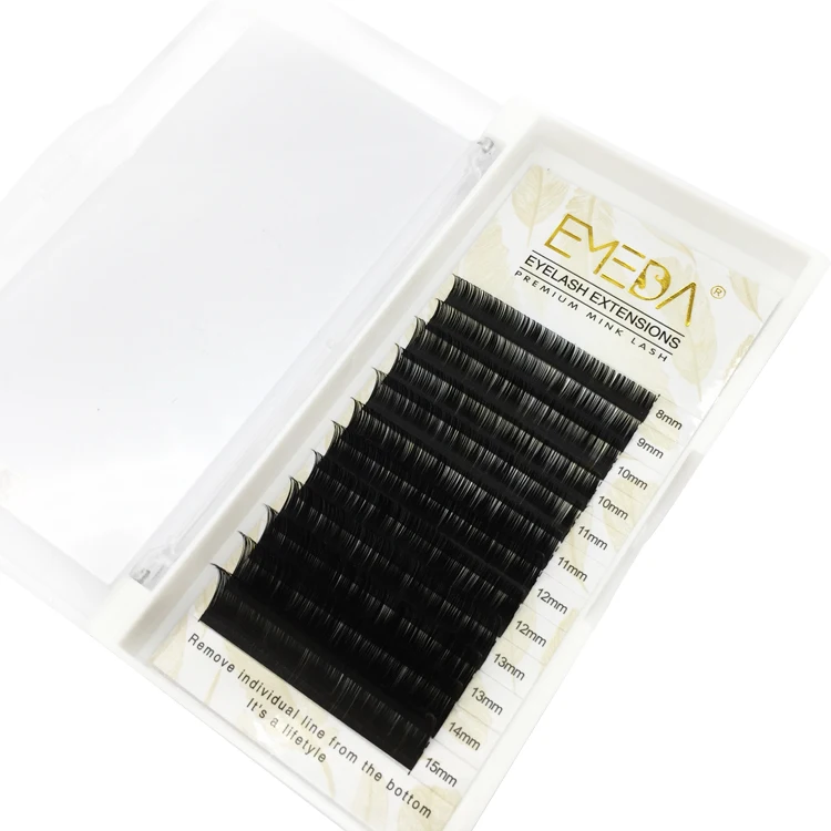 

Qingdao EMEDA Silk/Mink Eyelash Extension Supplies Customized Wholesale False Eyelash
