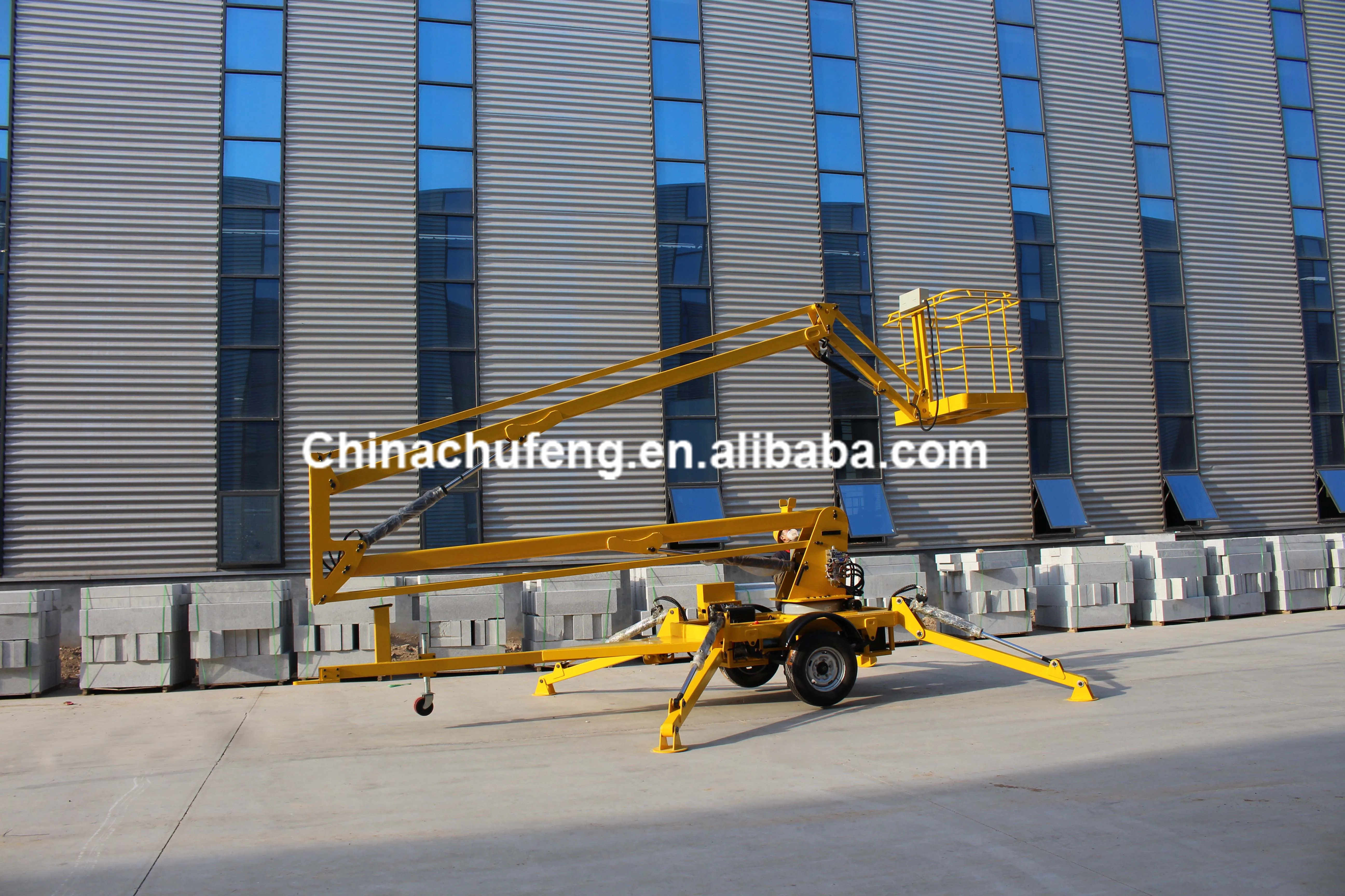 boom lift trailer mounted man lift for sale, View boom lift, CFMG