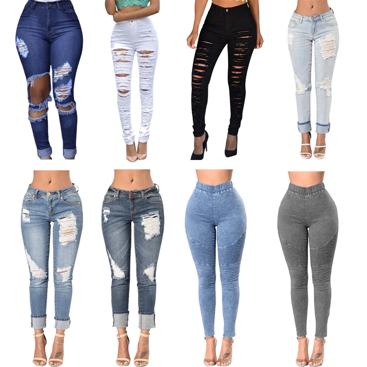 scratch jeans ladies