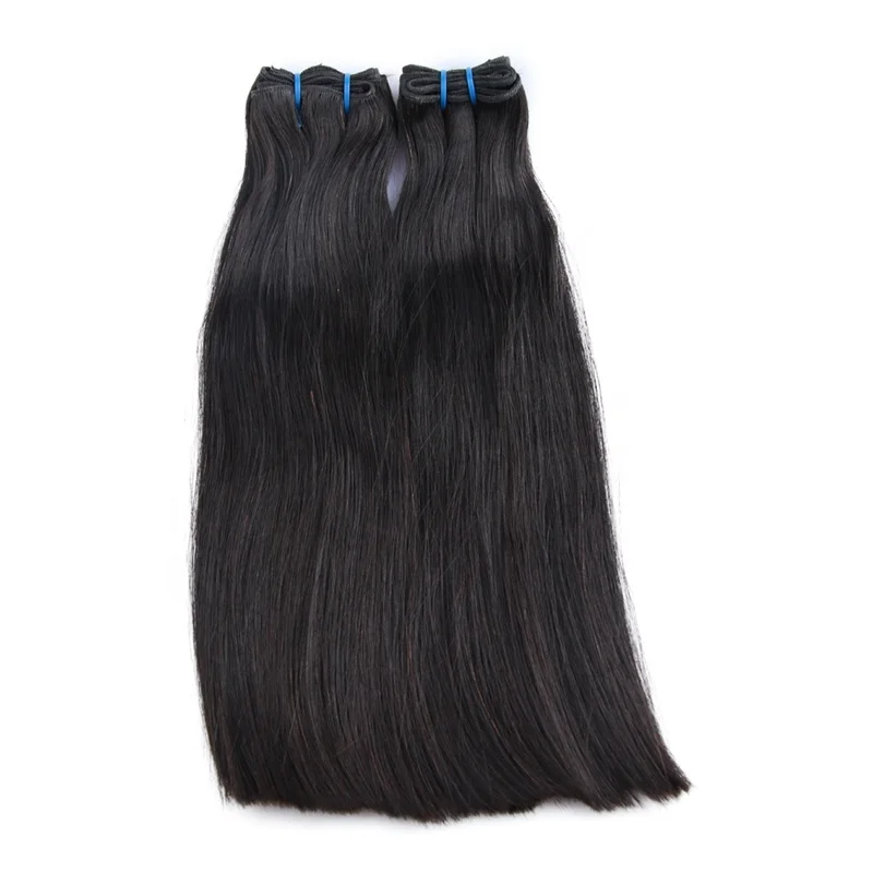 
Wholesale Cuticle Aligned Hair One Donor Virgin Human Hair Super Double Drawn Silky Straight Funmi Hair 