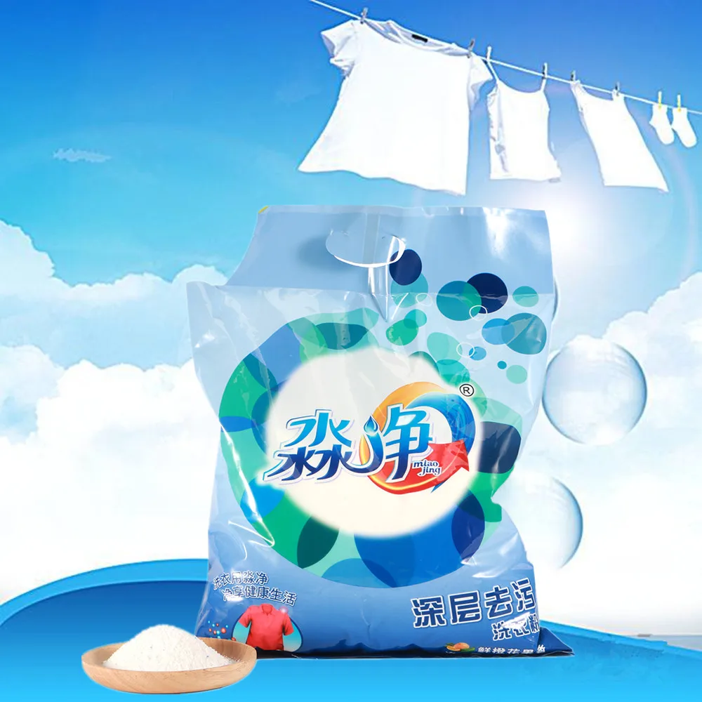 

Detergent Powder Eco-friendly Natural Cleaning Clothes China Factory Laundry Washing Powder Bulk 3680g