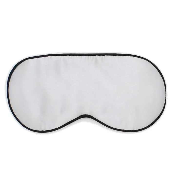 

Premium Blue Silk Eye Mask with Adjustable Strap Natural Silk Sleep Mask for Sleep, Pink;purple;black;blue;etc.