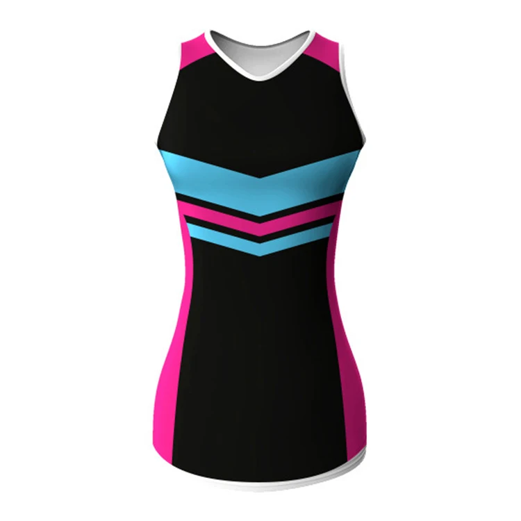 Download Hot Sale New Design Sublimation Women Netball Dresses ...