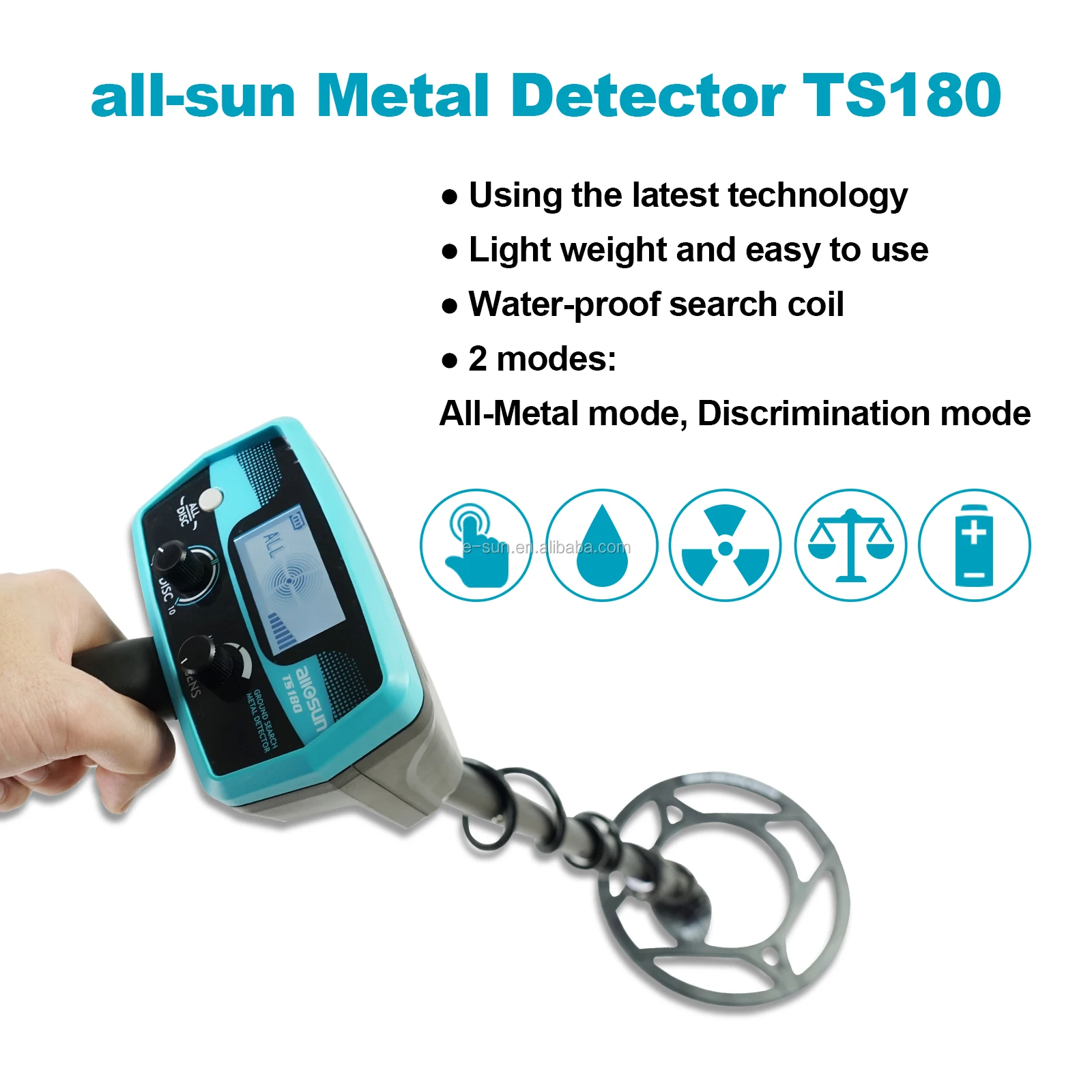 Factory Direct Hot Sale Metal Detector 3d Gold Treasure Hunter Sale