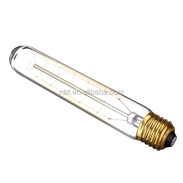 Tubular Vintage Edison Bulb T10 E27 E26 25W/40W/60W for home Decoration