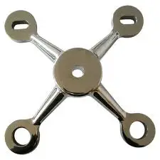 
Stainless Steel 4 Way Stainles Steel Spider Glass Fitting 
