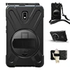 360 Rotation Kickstand hand strap drop proof shockproof protective case for Samsung Galaxy Tab Active 2 8.0 SM-T390 SM-T395