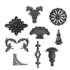 ornamental Casting Steel Components For Iron Gate Staircase Cast steel