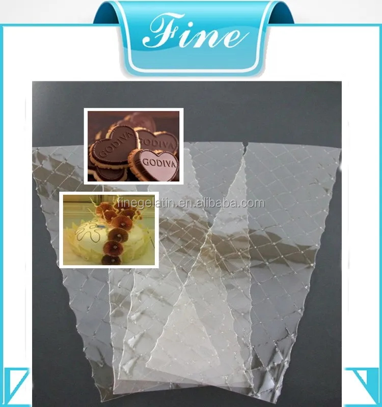 
Gelatin Sheet /Leaf Gelatin Sheet Used For Dessert 
