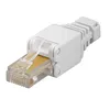 UTP Cat6 Modular Plug/Toolless RJ45 plug/Cat5e toolless plug