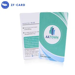 13.56MHZ RFID MIFARE(R) Classic 1K EV1 smart rfid hotel key card with customized logo printing
