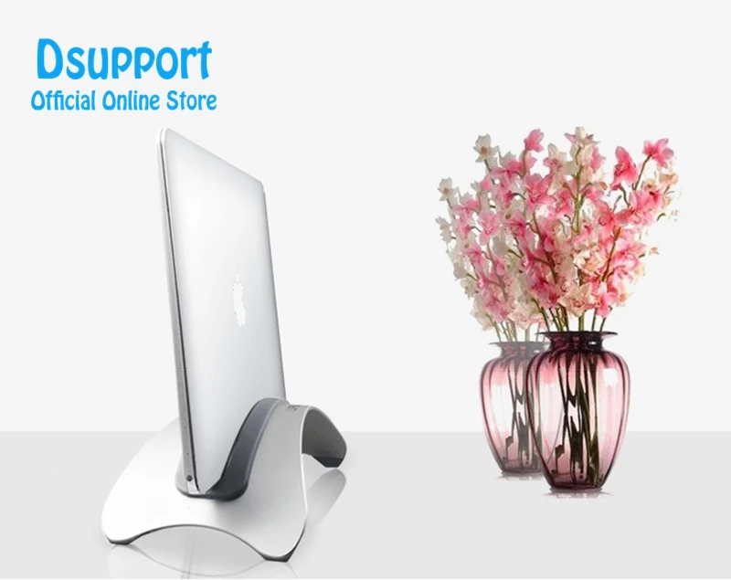 

Super-Quality Aluminum Alloy Laptop Holder 10-17 inch Notebook / Tablet PC Stand For Air Pro Retina Thickness within 2.4cm, Silver/grey/back/pink