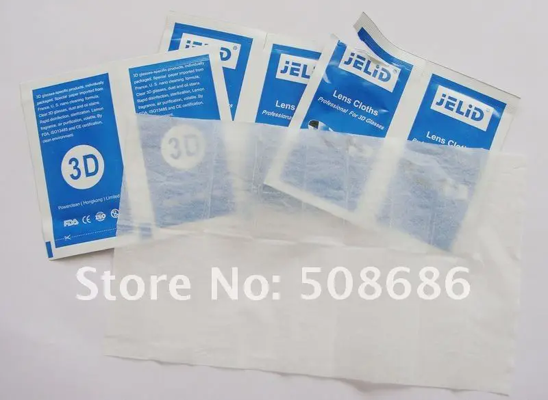 Disposable Sunglasses Lens Cleaning Wipes