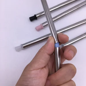 Image of Hot Sale Reusable Folding Drinking Metal+Stainless Steel Folding Straw