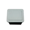 Sand blast Silver Desktop Conference Table Pop-Up Socket 3 Outlets Inserts Universal/EU Power Socket