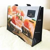 Reusable quilted coated non woven polypropylene waterproof grocery tote shopping bag wholesale