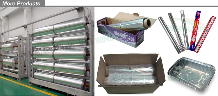 more alu foil products