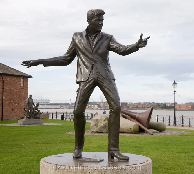 Elvis Statua di Bronzo