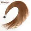 Wholesale Top Cuticle I/Stick Tip Hair Extensions Remy Russian Best Hair Material For Pre-Bonded Keratin Hair