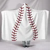 Wholesale Amazon Hot Sale New Arrived Sports Baseball Adults Kids Sherpa Hooded Blankets