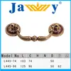 european antique bronze swan neck ring pull handle with gold plated,Bedroom Dresser Handles