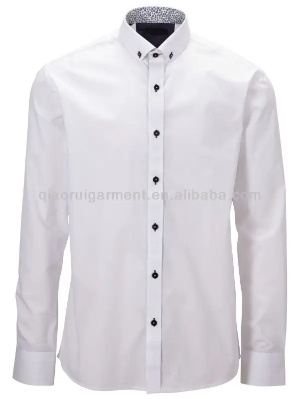 button collar dress shirt