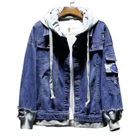 

JK88A Cowboy Jacket Jean Men,Men Jean Jacket,Wholesale Denim Hooded Jacket Men