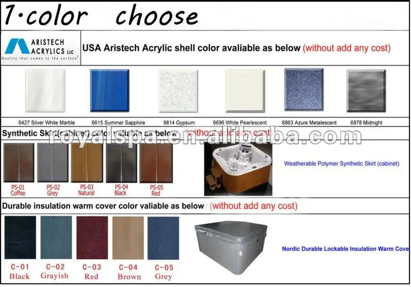 1 color choose