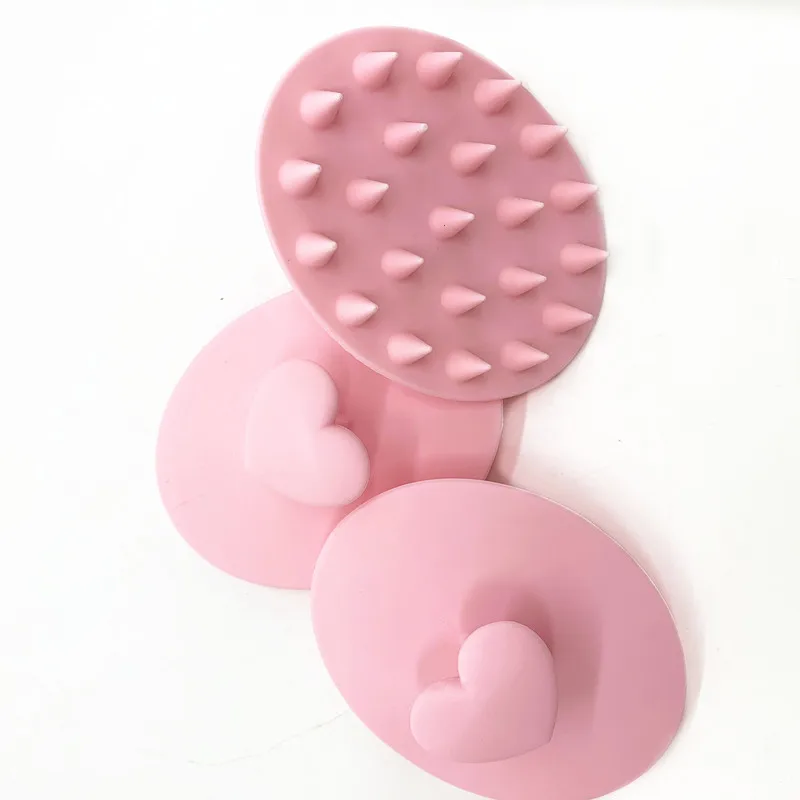 

Silicone Hair Scalp Massage Shower Shampoo Brush For Family