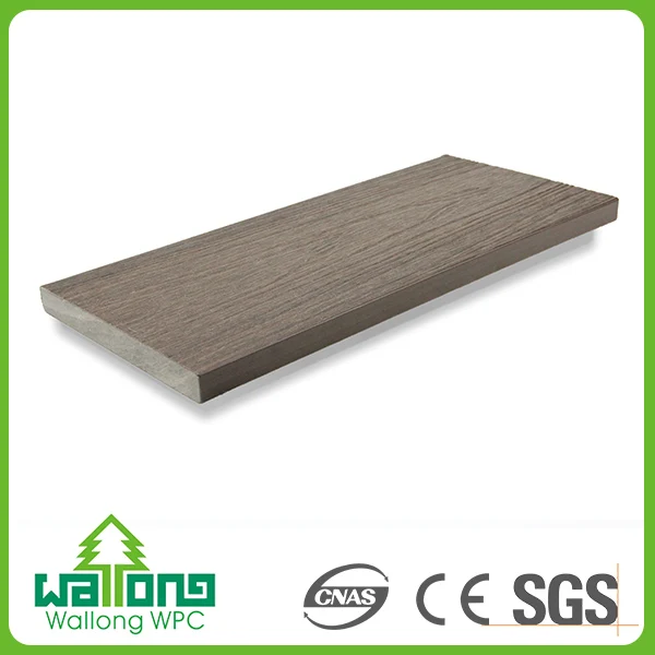 Durable Boat Oak Engineered Flooring Rubber Composite Decking Wpc