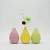 Wholesale Modern home decor ceramic three sets Light pink and light yellow and light green aroma burner & diffuser